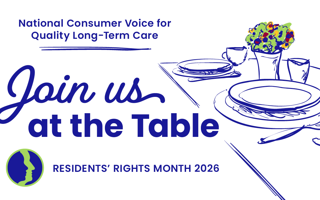 October is Resident Rights Month:  Join Us at the Table